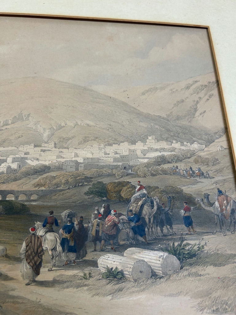 David Roberts Middle Eastern Landscape Signed Lithographs  - image 7 of 12