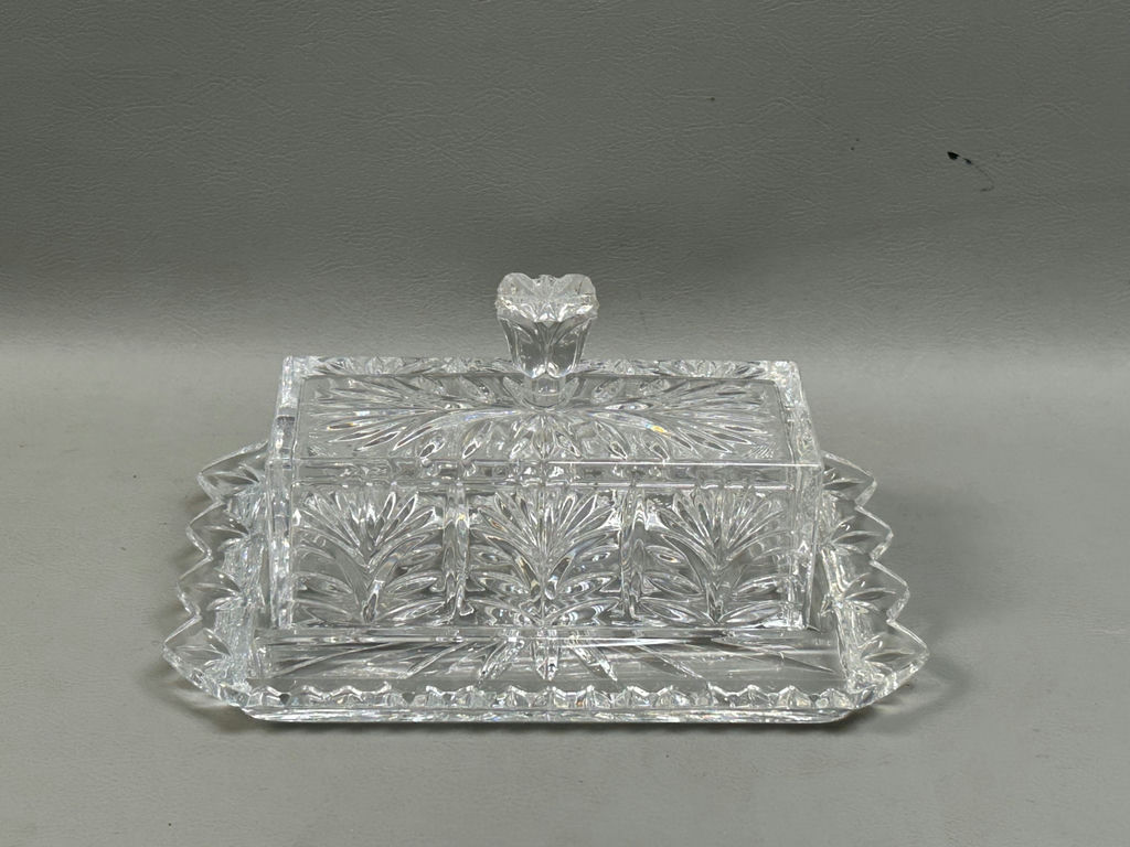 Fifth Avenue Crystal Butter  Dish  - image 1 of 6
