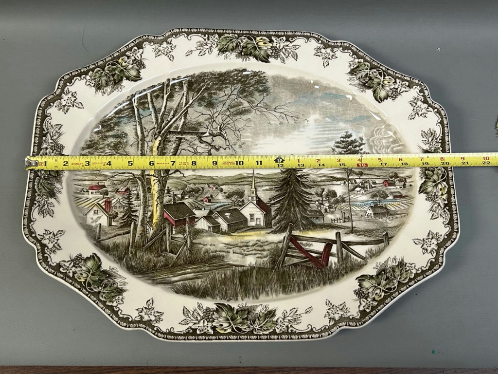 Johnson Bros Friendly Village Oversized Platter  - image 4 of 4