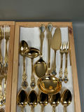 German BMF Mann Im Mond Gold Wash Flatware  - thumbnail 6 of 15