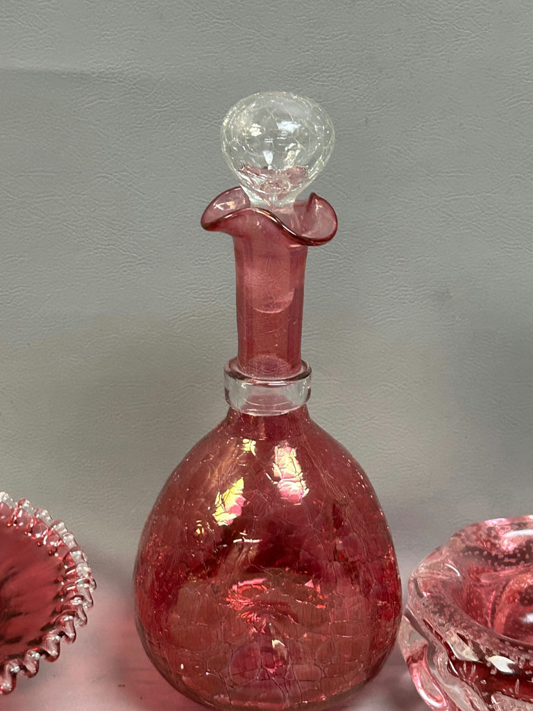 Colored Glass Ware - image 6 of 13