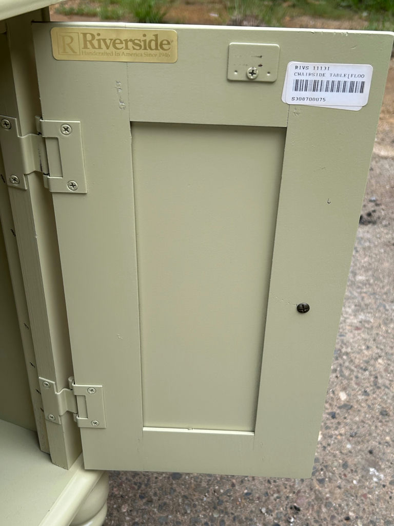 Riverside Furniture Green Shutter Cabinet - image 2 of 8