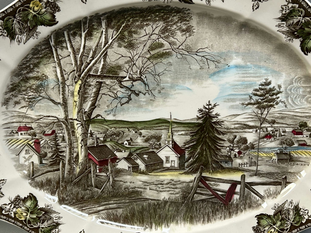 Johnson Bros Friendly Village Oversized Platter  - image 2 of 5