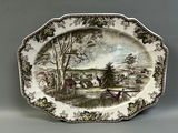 Johnson Bros Friendly Village Oversized Platter - thumbnail 1 of 5