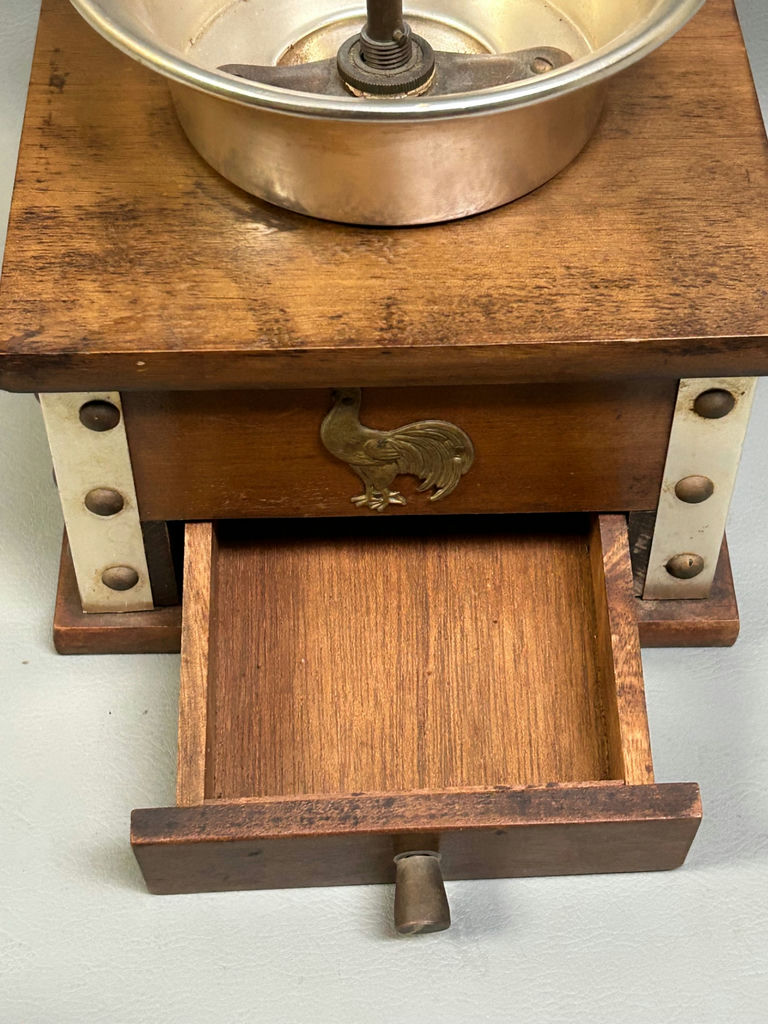Vintage Crank Lap Coffee Grinder  - image 6 of 9