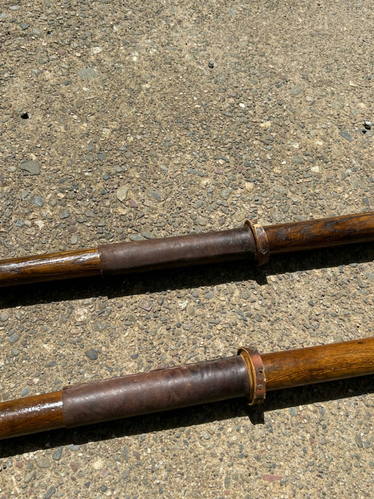 Vintage Wooden Oars  - image 6 of 7