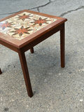 Mid-Century Tile Top End Table Made in Denmark - thumbnail 3 of 8