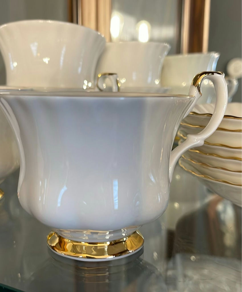 Royal Albert Val D'Or Gold Rimmed Dinnerware Set - image 17 of 18