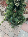 7 Ft Christmas Tree and Smaller Tree In Pot - thumbnail 2 of 9