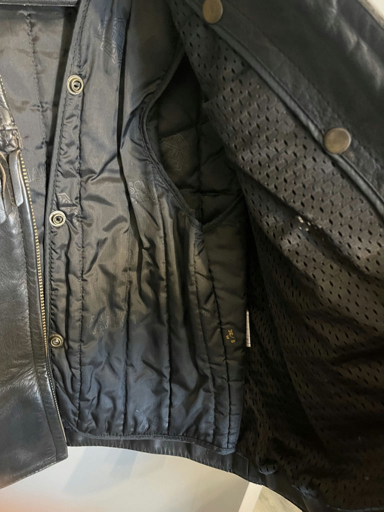 Harley Leather Motorcycle Jacket - image 3 of 10