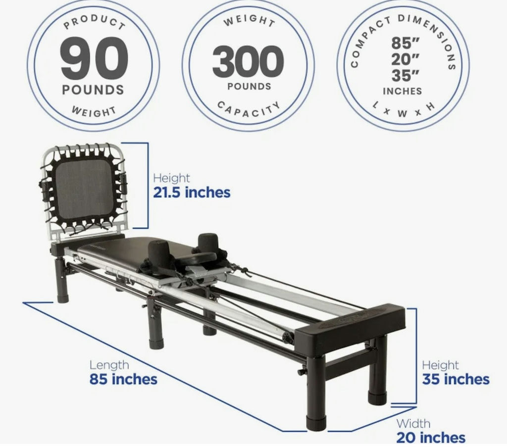 Aero Pilates Machine and D2 Vangona Desk Bike Pedal Exerciser - image 9 of 9