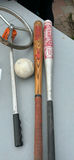 Baseball Bats, Baseball, Air Pumps, and Measuring Wheel - thumbnail 6 of 6