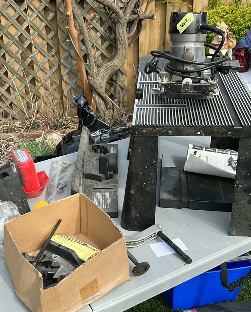 Router Table And Router - image 1 of 11