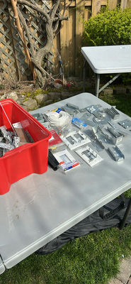 Assorted Electrical Hardware and Installation Components - Image 1 of 9