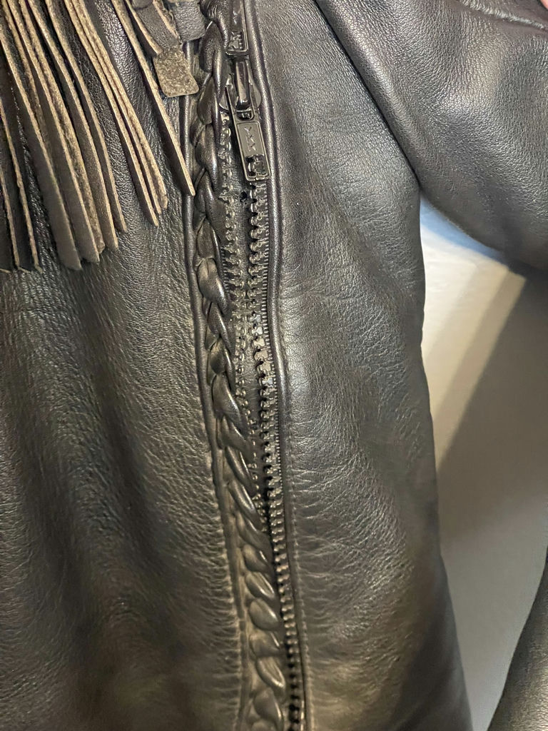 Harley Leather Motorcycle Jacket - image 6 of 10