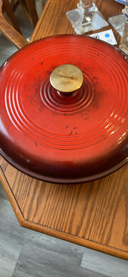 6 Qt Cast Iron Pot -Well Seasoned - Image 1 of 7