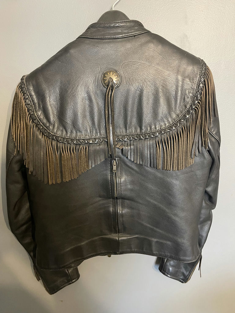 Harley Leather Motorcycle Jacket - image 7 of 10