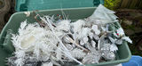 Tote Of Silver And White Christmas Decor - thumbnail 2 of 8