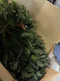 7 Ft Christmas Tree and Smaller Tree In Pot - thumbnail 8 of 9