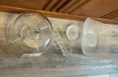 Crystal and Glass Serving Pieces - Image 1 of 8