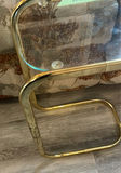 Brass and Glass Table - thumbnail 3 of 4