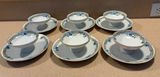 6 Vintage Nippon Soup Bowls with Bottoms - thumbnail 1 of 5