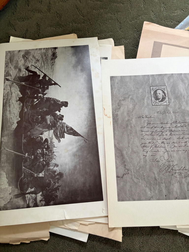 Bicentennial-era prints and ephemera - image 9 of 12