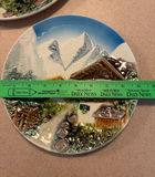 3 Western Germany Majolica Relief 3D Wall Plates - thumbnail 3 of 4