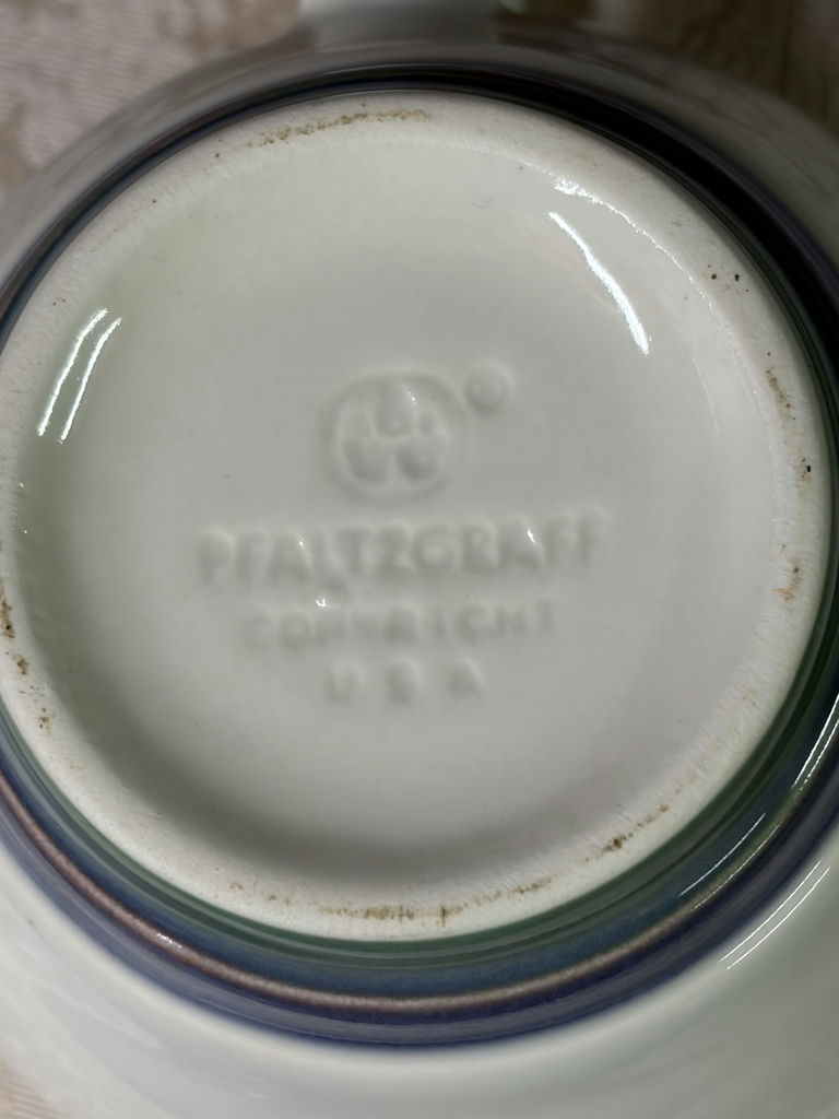 6 Pfaltzgraff Yorktowne Mugs - image 2 of 2