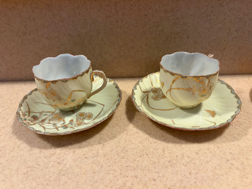 6 Vintage Demitasse Cups and Saucers - image 2 of 9