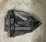 Two metal belt buckles with embossed designs - thumbnail 3 of 3