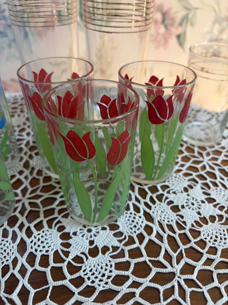 Vintage Lot of Swanky Swig Juice Glasses - image 4 of 7