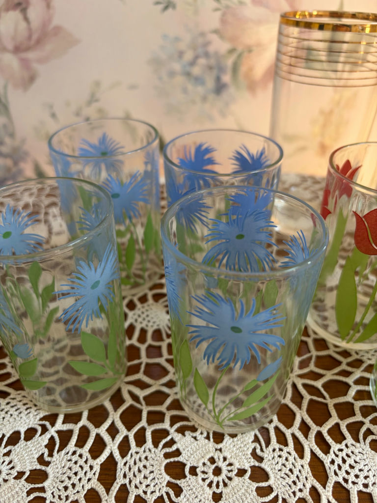 Vintage Lot of Swanky Swig Juice Glasses - image 5 of 7