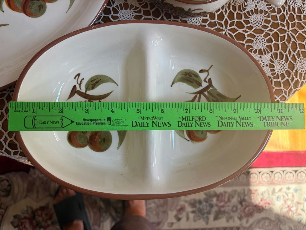 Stangl Orchard Song Dura-Fired ceramic dinnerware set - image 3 of 10