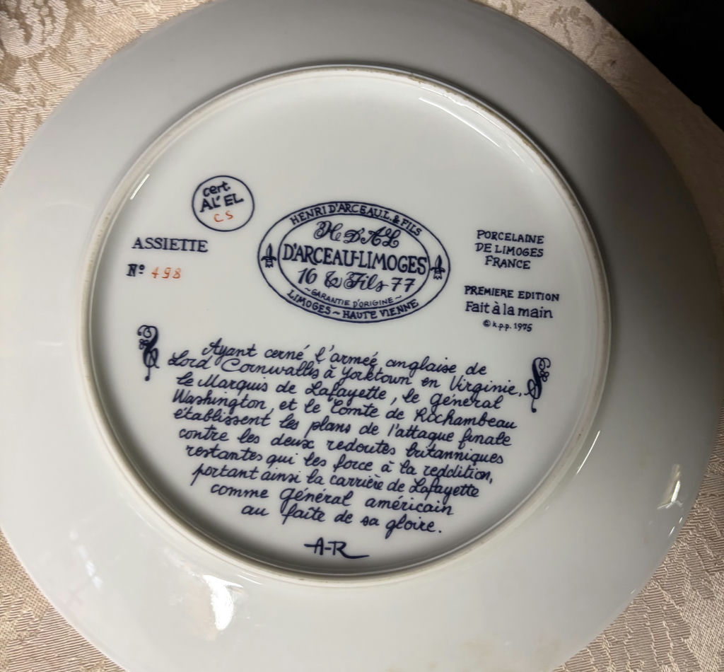 Historical and Patriotic Decorative Plates and Mug - image 5 of 9