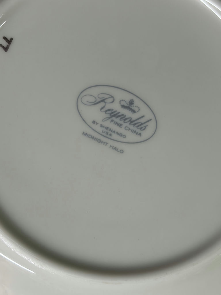 Vintage Reynolds Midnight Halo Dinnerware - image 2 of 2