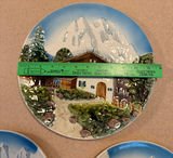 3 Western Germany Majolica Relief 3D Wall Plates - thumbnail 2 of 4