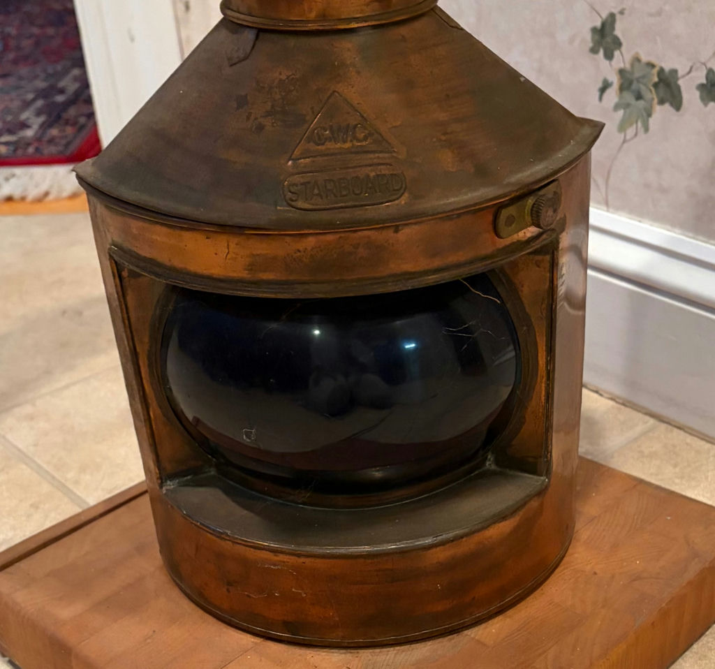Vintage Nautical Ship Lamp - image 2 of 2