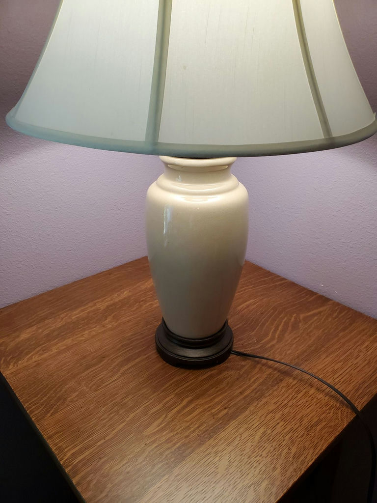 Pair of Tan Table Lamps - image 3 of 7
