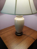 Pair of Tan Table Lamps - thumbnail 3 of 7