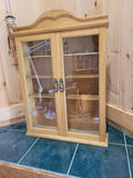 Small Wall Hanging Display Cabinet. - thumbnail 1 of 7