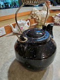 Enamel Tea Kettle. - thumbnail 3 of 5