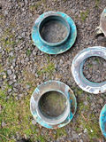 Six Bronze Antique Porthole Windows. - thumbnail 5 of 9