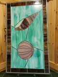 PNW Stained Glass #3 WITH CRACK - thumbnail 1 of 6