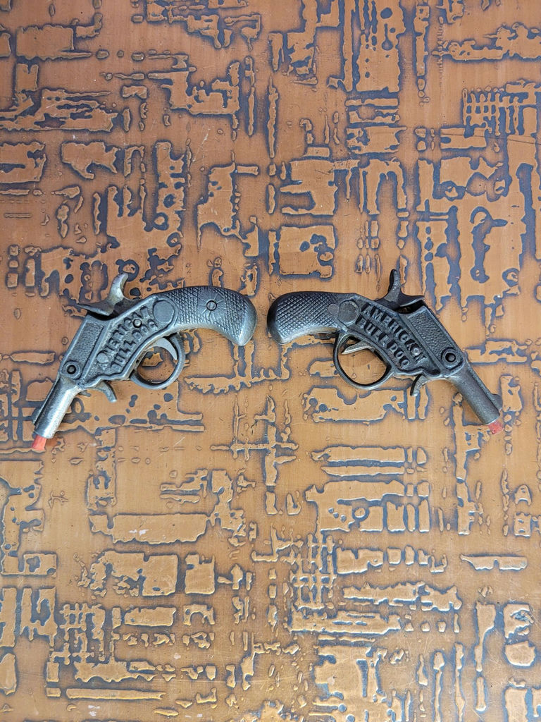 Antique American Bull Dog Cap Guns. - image 1 of 5