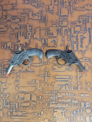 Antique American Bull Dog Cap Guns. - Image 1 of 5