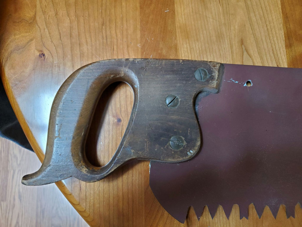 Painted One Man Crosscut Saw. 4ft. - image 7 of 8