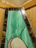PNW Stained Glass #4 This Is Two Pieces Of Glass. - thumbnail 2 of 12