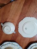 Set of Crown Dlucal Floral Dinner And Salad Plates With Bowls - thumbnail 7 of 8