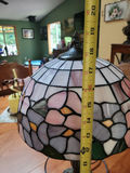 Stained Glass Floral Table Lamp - thumbnail 5 of 5